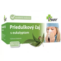 Slovakiapharm Prieduškový čaj s eukalyptom 20 x 1,5 g