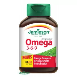 JAMIESON OMEGA 3-6-9 kapsuly 200 ks