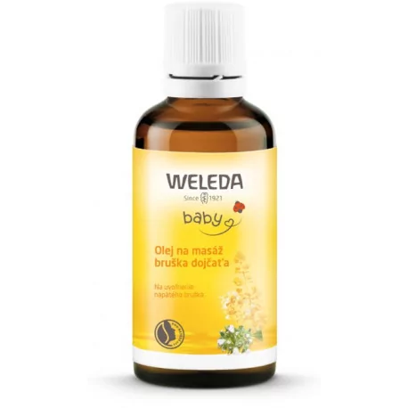 WELEDA Olej na masáž bruška dojčaťa 50 ml