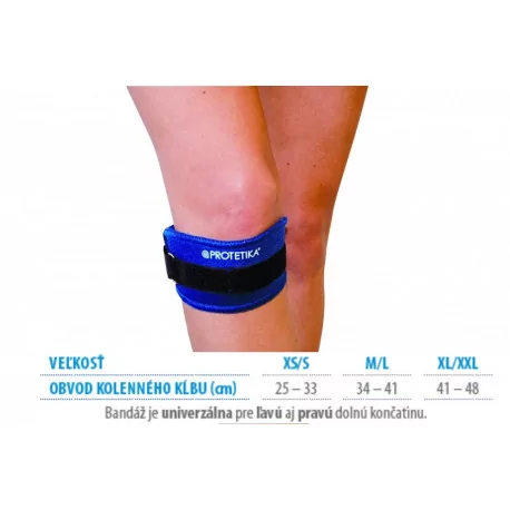 PROTETIKA BANDÁŽ Kolena veľ.XS/S obvod 25-33 cm 