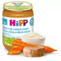 HiPP BIO PRÍKRM Mrkva s ryžou a teľacím mäsom 190 g