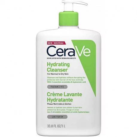 CeraVe ČISTIACA EMULZIA na normálnu až suchú pokožku 1000 ml