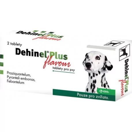 DEHINEL PLUS FLAVOUR pre psov tablety 2 ks