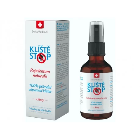 SwissMedicus Herbamedicus KliešteStop prírodný repelent sprej 100 ml