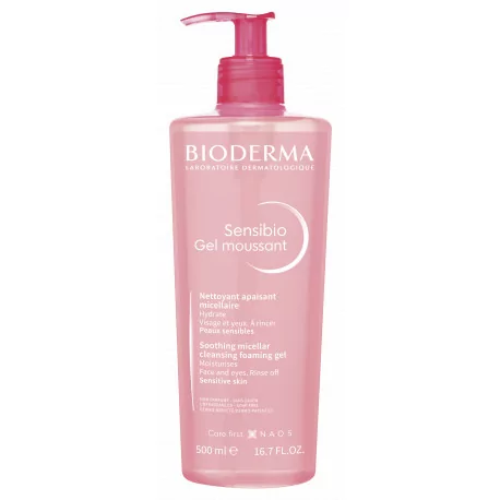 BIODERMA Sensibio Gel penivý gél 500 ml