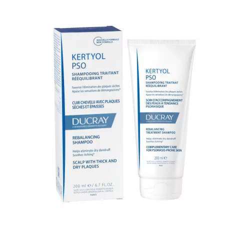 DUCRAY KERTYOL P.S.O. šampón 200 + 200 ml