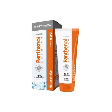 SWISS Panthenol PREMIUM Gél s mentolom 125 ml