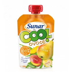 SUNAR Cool ovocie hruška banán mango 120 g