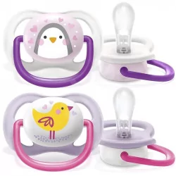 AVENT CUMLÍK 0-6M Ultra air zvieratko dievča 2 ks