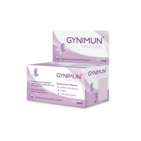 GYNIMUN INTIM CARE vaginálne kapsuly 10 ks
