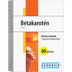 GENERICA Betakarotén kapsuly 60 ks
