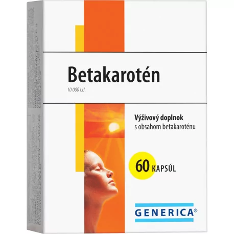GENERICA Betakarotén kapsuly 60 ks