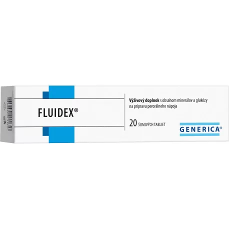 GENERICA FLUIDEX šumivé tablety 20 ks