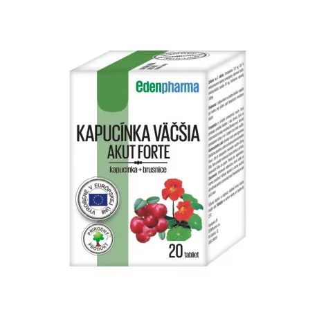 EDENPharma Kapucínka väčšia akut forte tablety 20 ks
