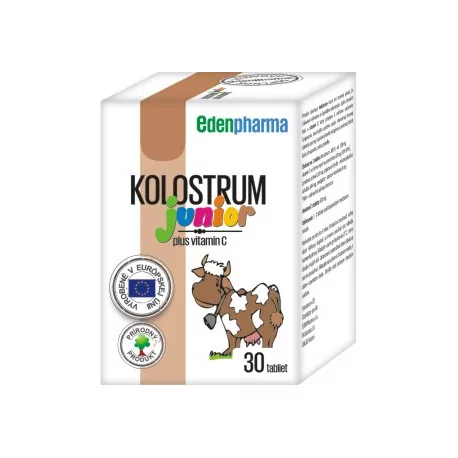 EDENPharma Kolostrum junior + vit c tablety 30 ks