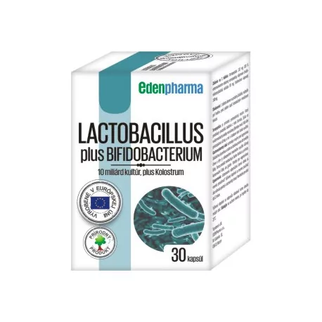 EDENPharma Lactobacillus + bifidobacterium kapsuly 30 ks