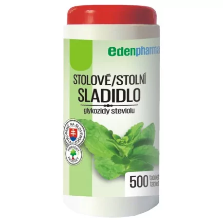 EDENPharma Stolové sladidlo - Stevia tablety 500 ks