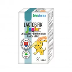 EDENPharma Lactobifik junior žuvacie tablety príchuť pomaranč 30 ks
