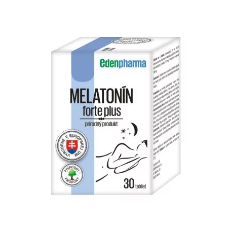 EDENPharma Melatonín forte plus tablety 30 ks