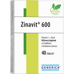 GENERICA Zinavit 600 limetka tablety 40 ks