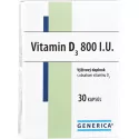 GENERICA Vitamin D3 800 I.U. kapsuly 30 ks