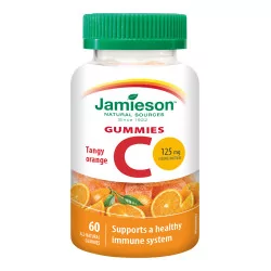 JAMIESON VITAMÍN C GUMMIES pastilky s príchuťou pomaranča 60 ks