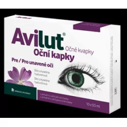 Recordati AVILUT Očné kvapky 10 x 0,5 ml