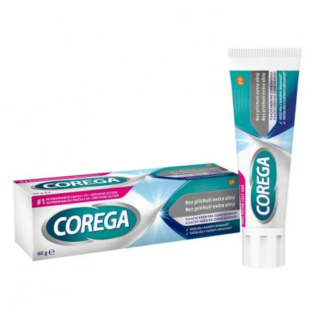 COREGA Bez príchuti extra silný fixačný krém 40 g