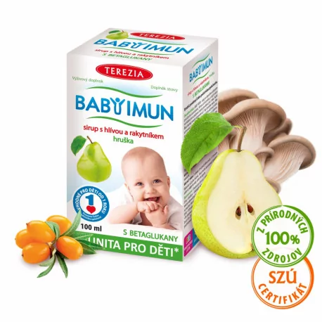TEREZIA BABY IMUN sirup príchuť hruška 100 ml