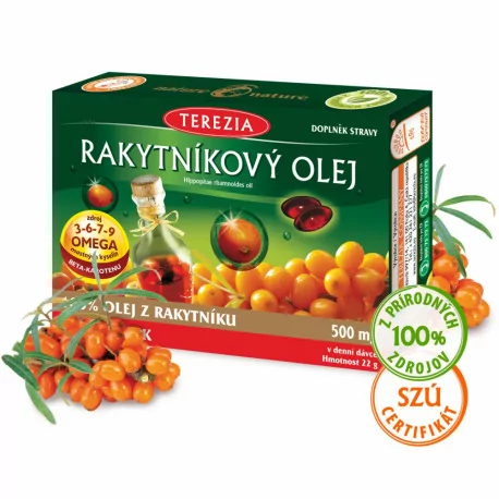 TEREZIA RAKYTNÍKOVÝ OLEJ kapsuly 30 ks