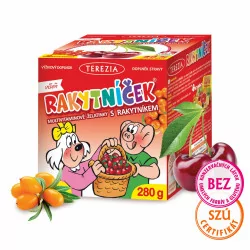 TEREZIA RAKYTNÍČEK multivitaminové želatínky višňa 70 ks