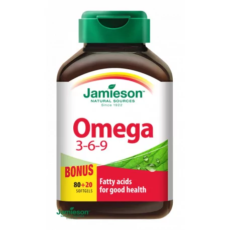 JAMIESON OMEGA 3-6-9 kapsuly 100 ks