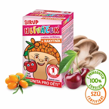 TEREZIA HLIVIAČIK sirup s príchuťou višne 100 ml TEREZIA HLIVIAČIK sirup s príchuťou višne 100 ml