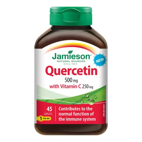 JAMIESON KVERCETÍN s vitamínom C 500 mg kapsuly 45 ks
