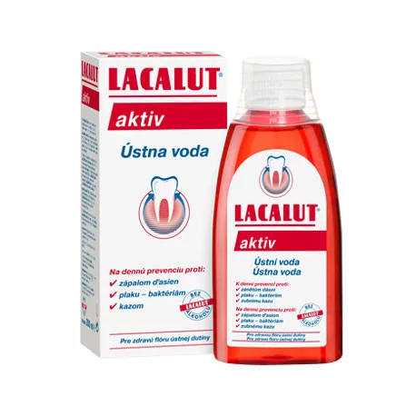 LACALUT Aktiv ústna voda 300 ml