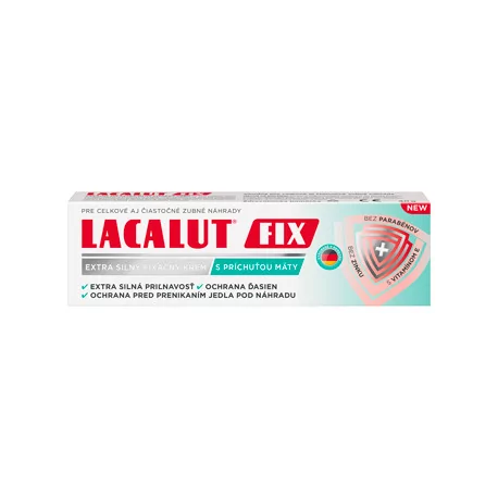 LACALUT Fix extra silný fixačný krém mätový 40 g