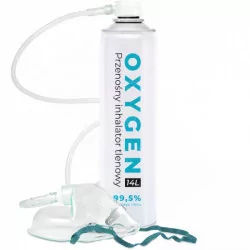 OXYGEN Prenosná kyslíková fľaša 99,5% 14 l