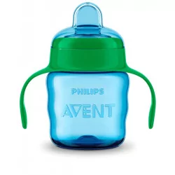 AVENT HRNČEK Klasik 200 ml 6M+ s držadlami chlapec 1 ks