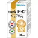 EDENPharma Vitamín D3 + K2 tablety 30 ks