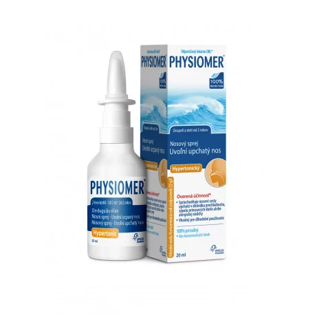 PHYSIOMER nosový sprej Hypertonický 20 ml