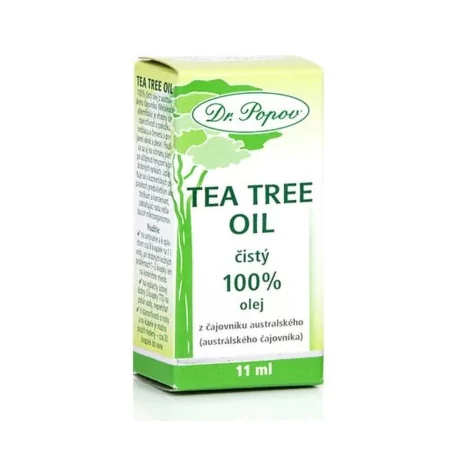 DR. POPOV TEA TREE OLEJ prírodný 100% olej z čajovníka austrálskeho 11 ml