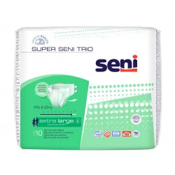 Seni SUPER TRIO Extra Large plienkové nohavičky 10 ks