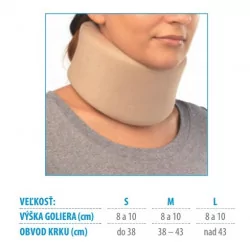 PROTETIKA GOLIER molitanový veľkosť L 1ks