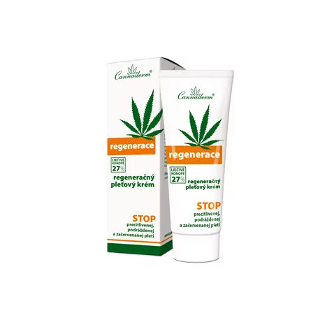 Cannaderm REGENERACE regeneračný krém 75 g