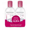 BIODERMA Sensibio H2O micelárna voda 2 x 250 ml
