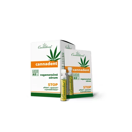 Cannaderm CANNADENT sérum na afty a opary 1 x 1,5 ml