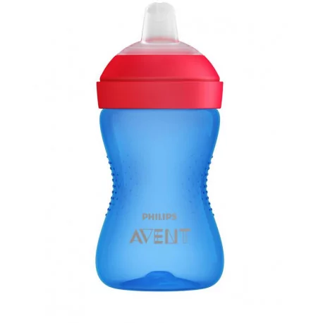 AVENT HRNČEK s mäkkým náustkom 300 ml chlapec 1 ks