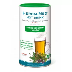HERBALMED HOT DRINK kašeľ a priedušky 180 g
