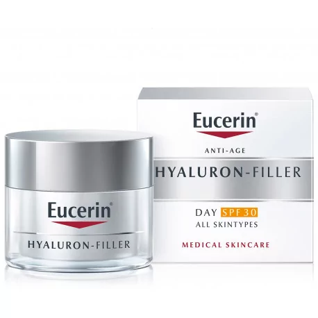 Eucerin HYALURON-FILLER krém proti vráskam SPF 30 pre všetky typy pleti 50 ml