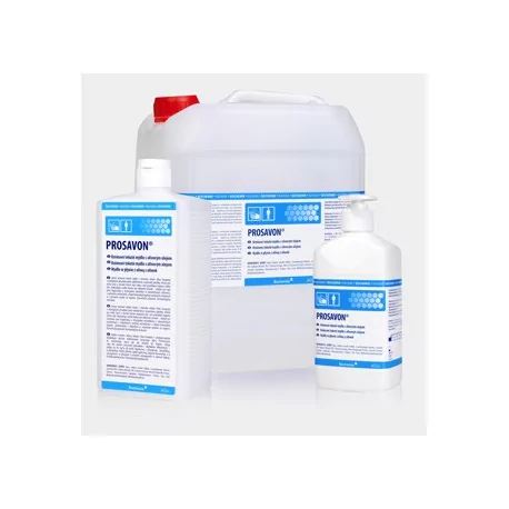 Prosavon tekuté mydlo s antibakteriálnou prísadou s dávkovačom 500 ml